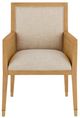 Currey & Company Santos Sea Sand Arm Chair-1