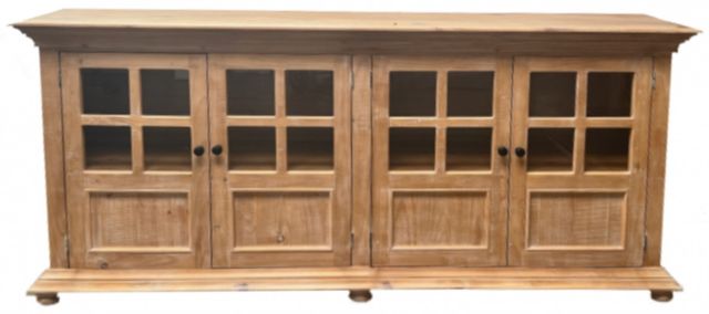 Million Dollar Rustic Native Pine Console-0