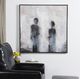 Stylecraft White Canvas Painting-1
