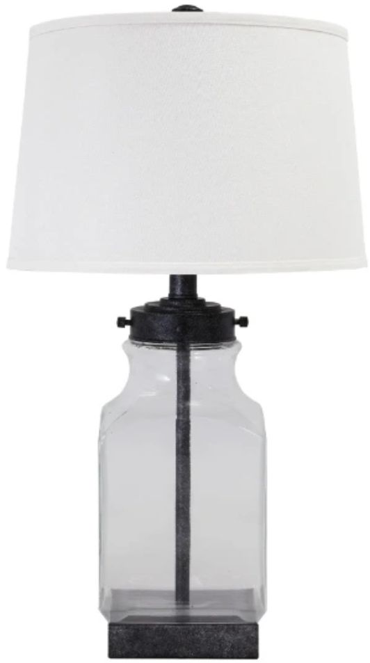 Signature Design by Ashley® Sharolyn Transparent/Silver Table Lamp-0
