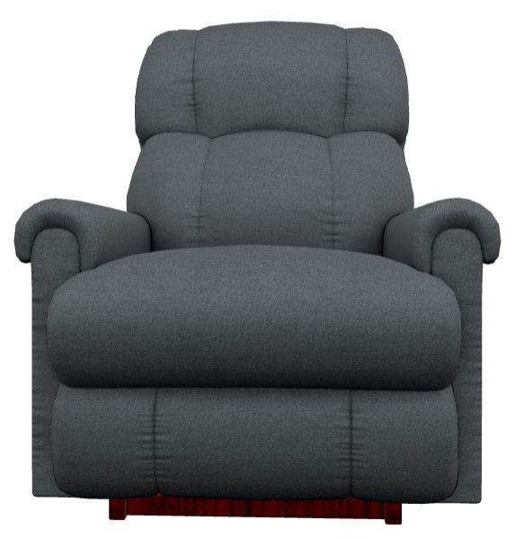 La-Z-Boy® Pinnacle Denim Power Rocking Recliner with Headrest and Lumbar-1