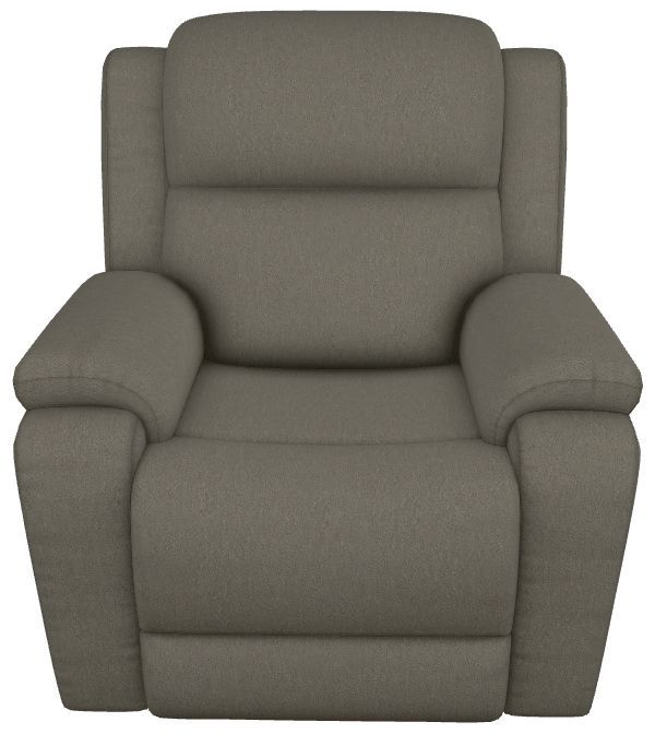 La-Z-Boy® Dorian Smoke Power Rocking Recliner with Headrest and Lumbar-1