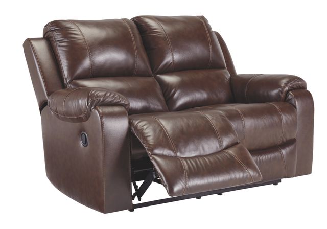 Signature Design by Ashley® Rackingburg 2-Piece Mahogany Living Room Set-2