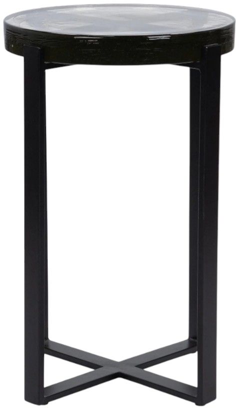 Classic Home Gallie Black End Table-0