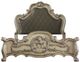 ACME Furniture Dresden Vintage Bone White Queen Panel Bed-3