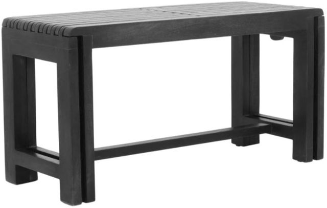 Jofran Inc. Global Archive Bradford Gray Extendable Bench-0