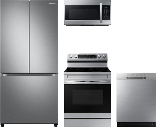 Samsung 4 Piece Stainless Steel Kitchen Package-0