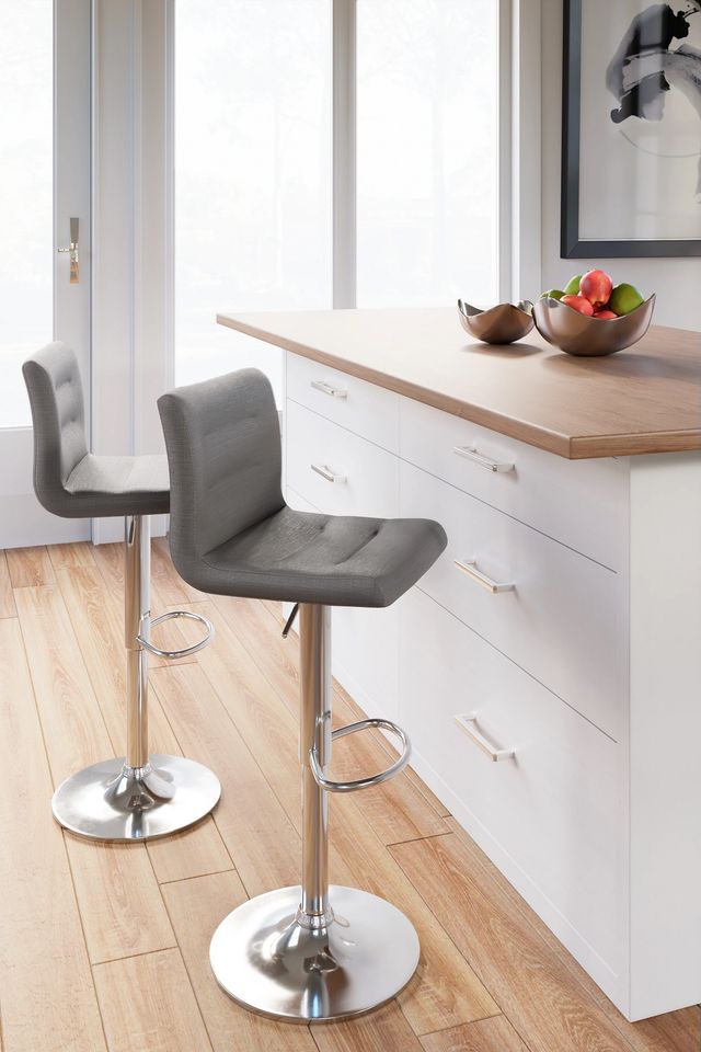 Signature Design by Ashley® Pollzen Gray Bar Stool-4