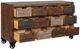 International Furniture Direct Urban Multidrawer Brown Console-4