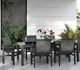 Homecrest™ Outdoor Living Customizable Mode Aluminum Square Outdoor Coffee Table-1