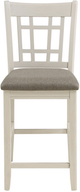 Homelegance® Junipero 5-Piece Antique White Counter Height Table Set-2