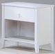 Night & Day Furniture™ Zest Cases White Nightstand-0
