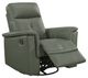 Homelegance® Bristow Green Manual Swivel Glider Reclining Chair-5