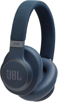 JBL Live 650BT Blue Over-Ear Noise Cancelling Headphones