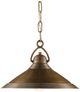 Currey & Company Weybright Vintage Brass Pendant Lighting-1