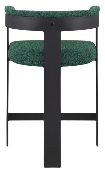 Meridian Furniture Romeo Green Boucle Counter Stool-2