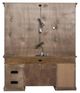 Liberty Furniture Amelia Antique Toffee Junior Executive Credenza Set-5
