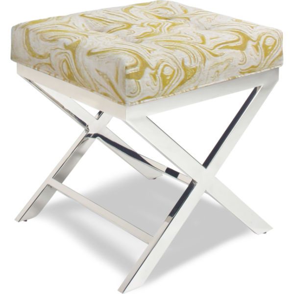 Parker Southern Elise King Pearl Ottoman-1