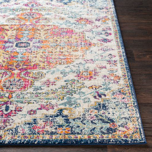 Surya Harput Multi-Color 7' Square Rug-1