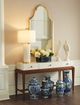 Chelsea House Andreu White Glaze Table Lamp-1