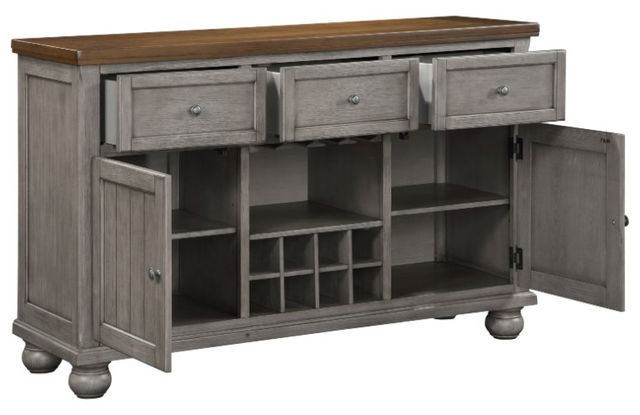 Homelegance® Tigard Cherry/Gray Server-3
