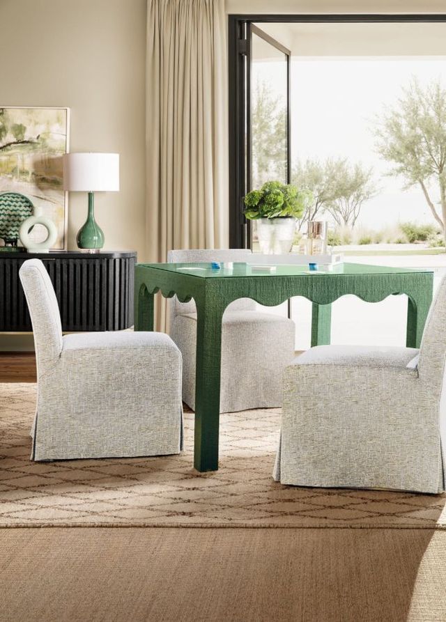 Hooker® Furniture Commerce and Market Ren Moritz Oyster Upholstered Dining Chair-1