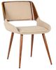 Armen Living Panda Brown Dining Chair-0