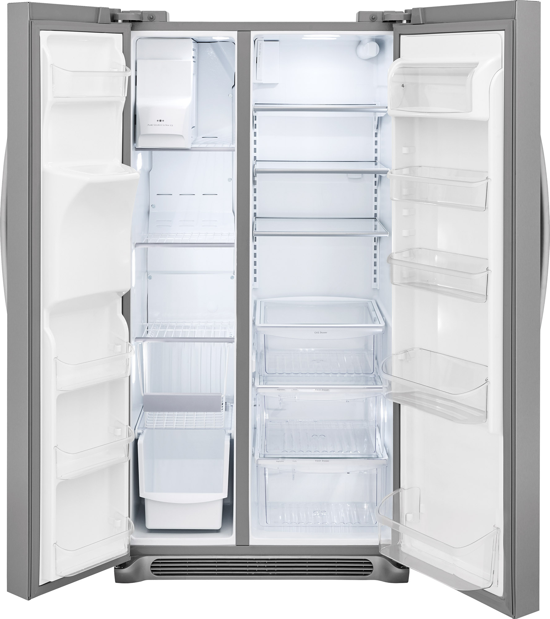 Frigidaire Gallery 22.2 cu. ft. Side-by-Side Refrigerator with SpaceWise Organization System - Thumbnail 2