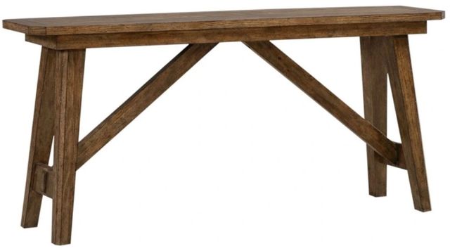 Liberty Furniture Carolina Park Amber Brown Sofa Table-0