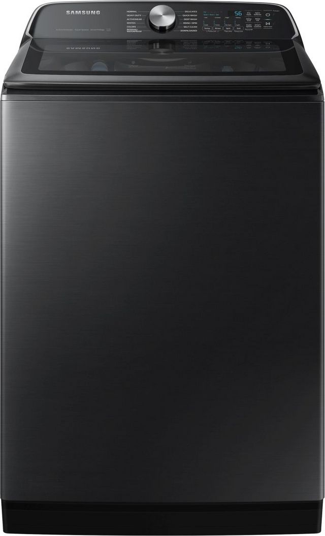 Samsung Brushed Black Laundry Pair-1