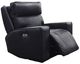 Mazin Furniture Chadwick Black Power Rocker Recliner with Power Headrest-0