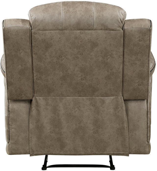 Homelegance® Centeroak Sandy Brown Manual Recliner-3