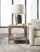 Hooker® Furniture Chapman Sorrel End Table with Pewter Accents-3
