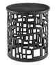 Currey & Company Wasi Black Nickel Accent Table-0