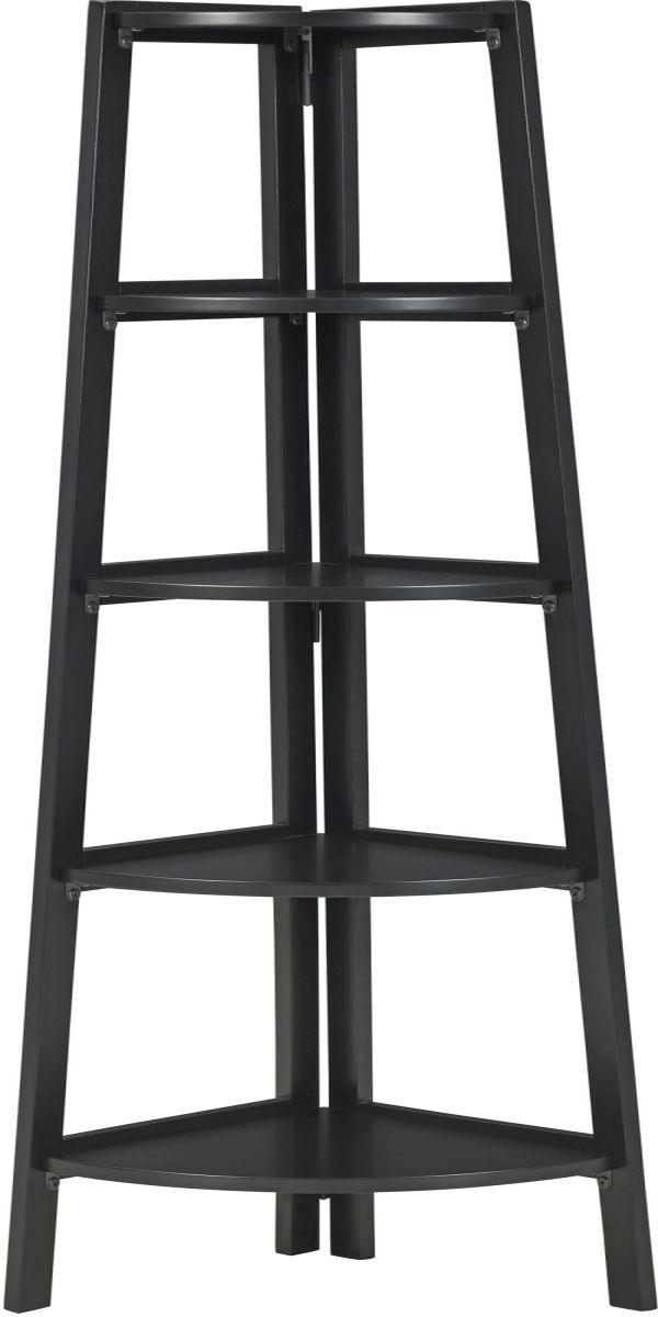 Signature Design by Ashley® Bernmore Black Corner Shelf-0