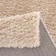 Olliix by Madison Park Camdyn Cream 5x7' Super Soft Polyester Shag Area Rug-1