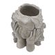 A & B Home Gray Girl Statue Planter-1