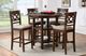 New Classic® Home Furnishings Cori 5-Piece Cherry Counter Height Dining Set-1