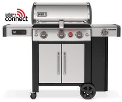 Weber® Grills® Genesis II SX-335 59" Stainless Steel Freestanding Natural Gas Smart Grill