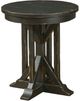Kincaid Furniture Mill House Anvil Black 22" James Round End Table-0
