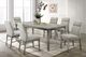 New Classic® Home Furnishings Lennox Gray/Silver Dining Side Chair-1