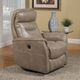 Parker House® Gemini Linen Power Swivel Glider Recliner-3