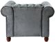 Mazin Furniture Welwyn Dark Gray Upholstered Accent Chair-3