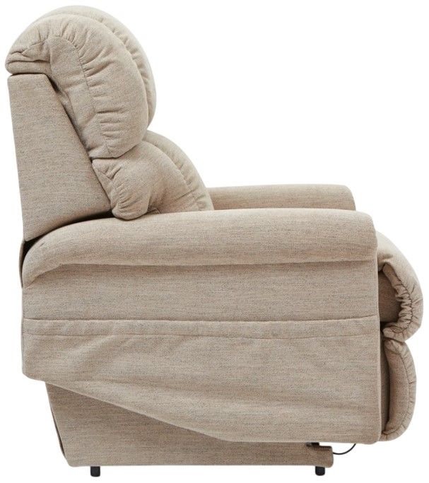 La-Z-Boy® Pinnacle Platinum Camel Power Lift Recliner with Headrest and Lumbar-3