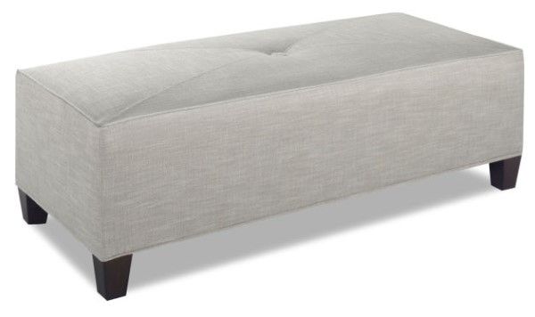 Parker Southern Eureka Light Grey Ottoman-1