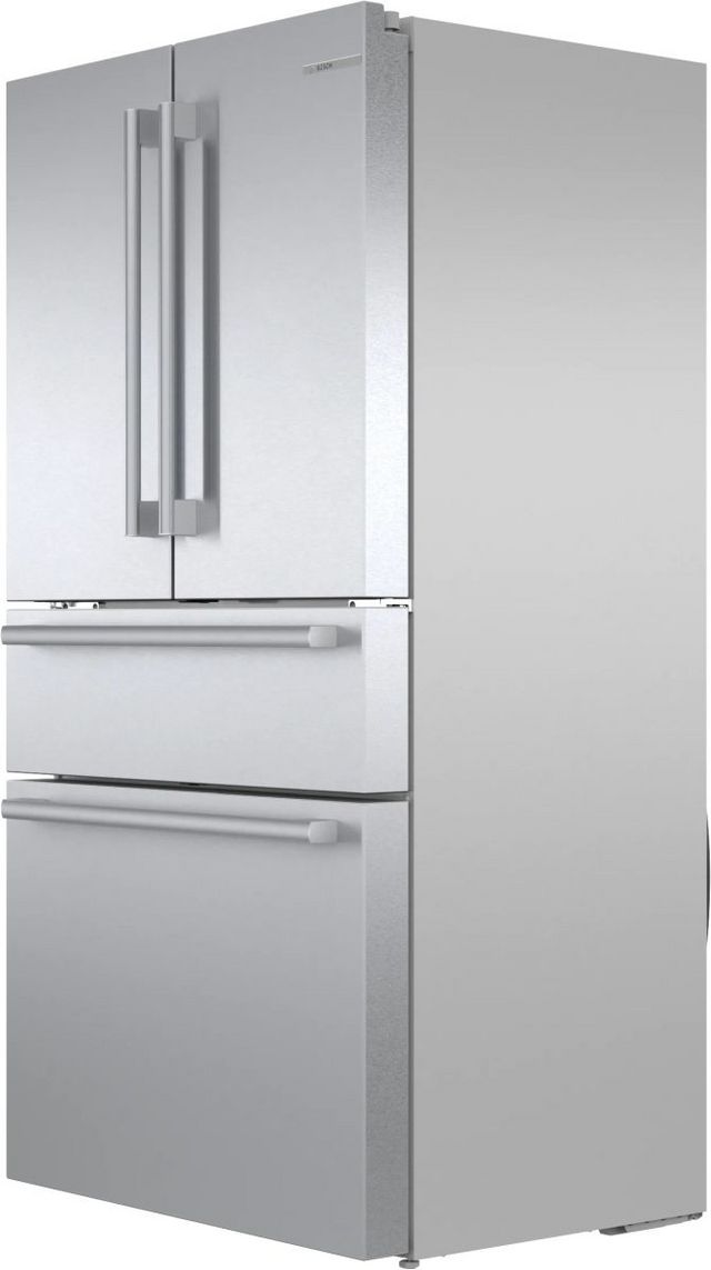 Bosch® 800 Series 36 in. 20.5 Cu. Ft. Stainless Steel Counter Depth French Door Refrigerator-4