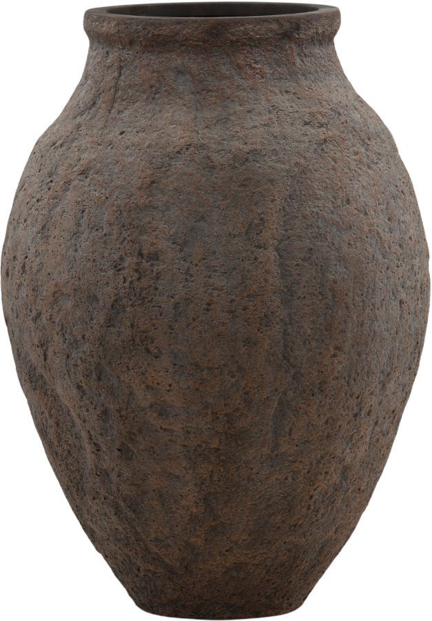 Dovetail Furniture Lleyton Brown Small Planter-0