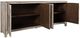 Jofran Inc. Gramercy Gray Wash 4-Door Accent Cabinet-3