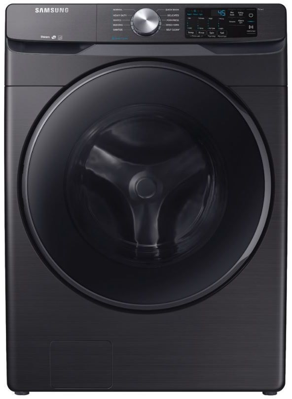 Samsung 4.5 Cu. Ft. Fingerprint Resistant Black Stainless Steel Front Load Washer-0