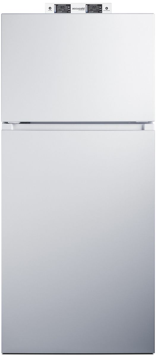 Summit® 30" 18 Cu. Ft. White Freestanding Top Freezer Refrigerator-0
